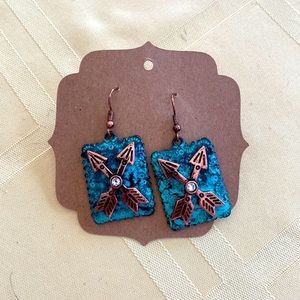 Burnished Arrow earrings!